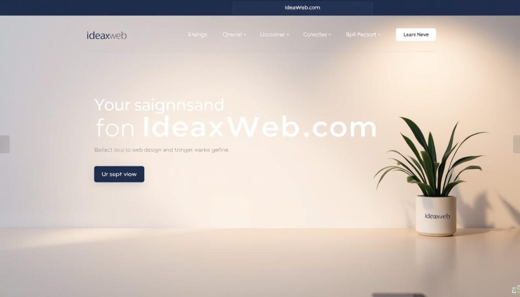 A professional, modern website with a clean, minimalist design showcasing the brand 